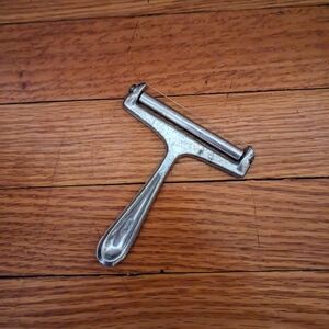 Vintage Stainless Steel Cheese Slicer